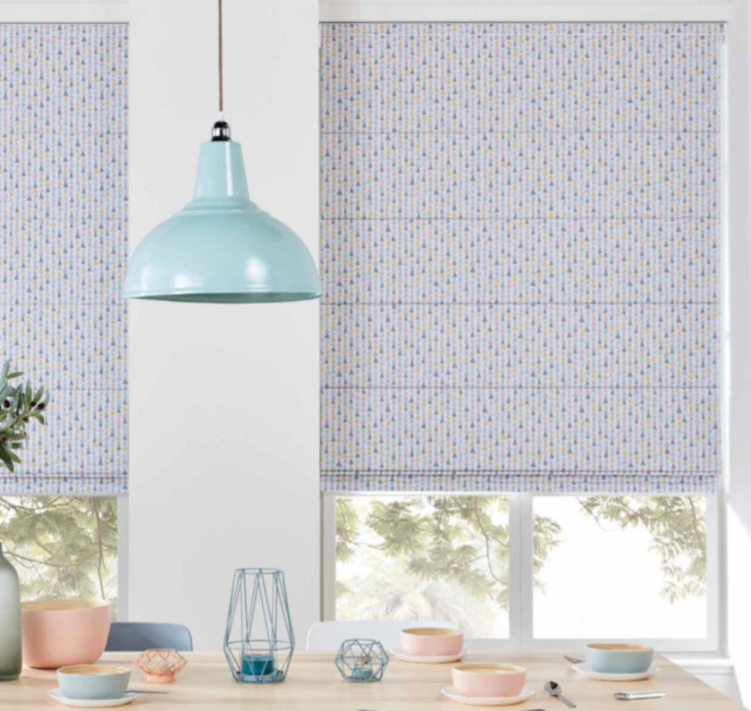 Geometric Roman Blinds Geometric Roman Blinds
