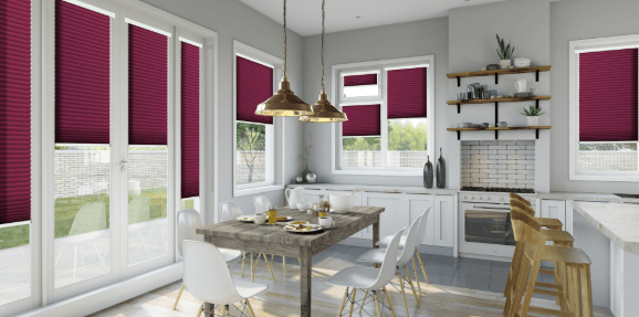 Intu Pleated Blinds by Eclipse Blinds