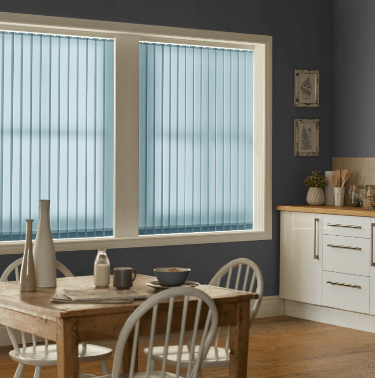 pale blue vertical blind pale blue vertical blind